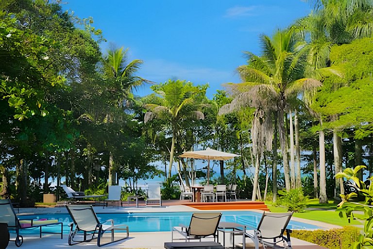 Casa Pé-na-Areia c/piscina - Praia Dura, Ubatuba
