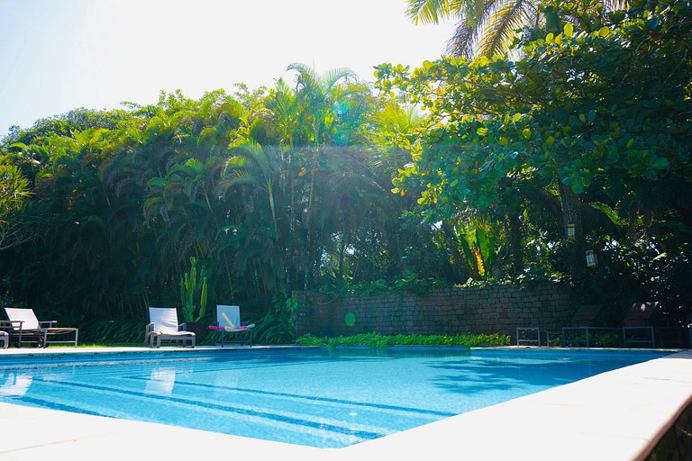 Casa Pé-na-Areia c/piscina - Praia Dura, Ubatuba