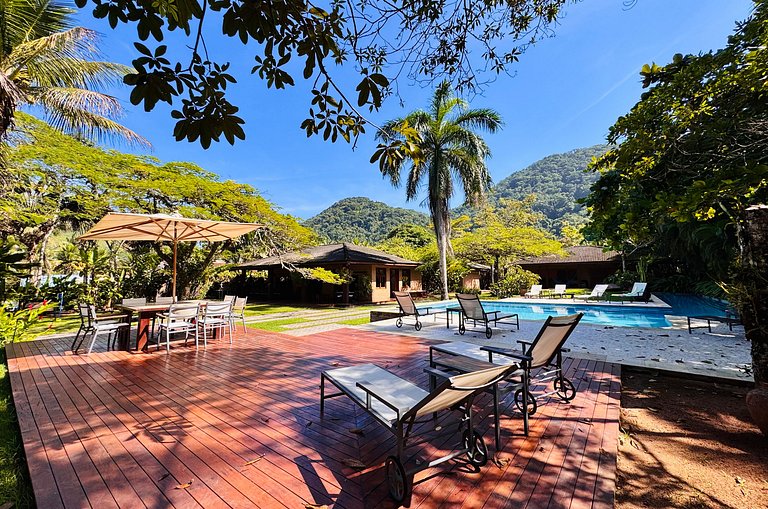 Casa Pé-na-Areia c/piscina - Praia Dura, Ubatuba