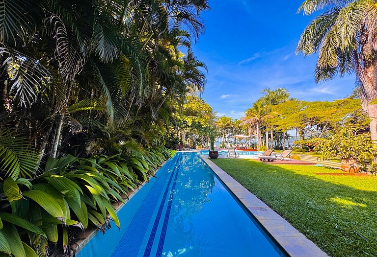 Casa Pé-na-Areia c/piscina - Praia Dura, Ubatuba