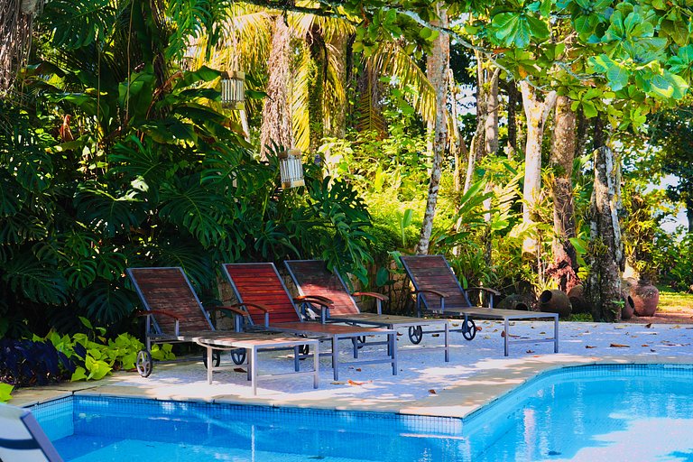 Casa Pé-na-Areia c/piscina - Praia Dura, Ubatuba