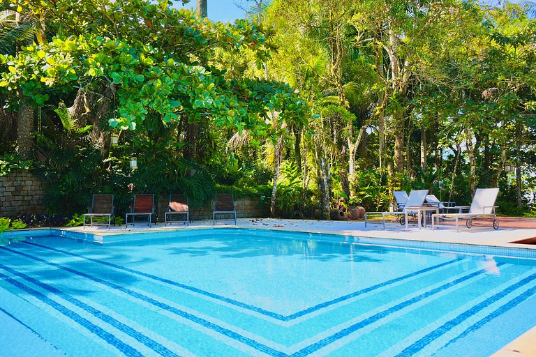 Casa Pé-na-Areia c/piscina - Praia Dura, Ubatuba