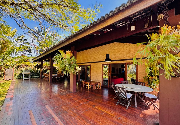 Casa Pé-na-Areia c/piscina - Praia Dura, Ubatuba
