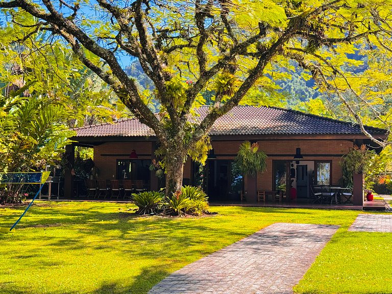 Casa Pé-na-Areia c/piscina - Praia Dura, Ubatuba