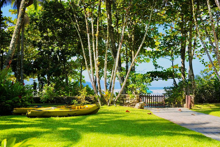 Casa Pé-na-Areia c/piscina - Praia Dura, Ubatuba