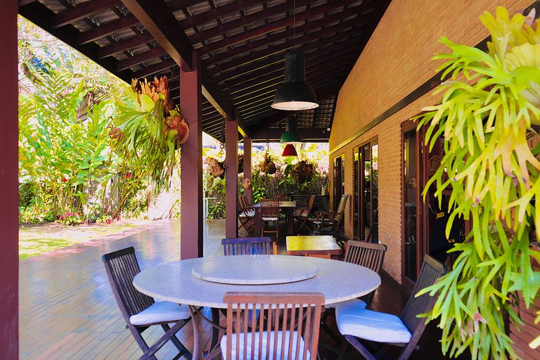 Casa Pé-na-Areia c/piscina - Praia Dura, Ubatuba