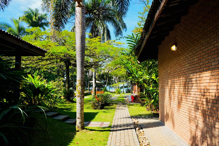 Casa Pé-na-Areia c/piscina - Praia Dura, Ubatuba