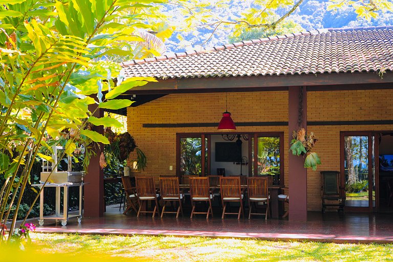 Casa Pé-na-Areia c/piscina - Praia Dura, Ubatuba