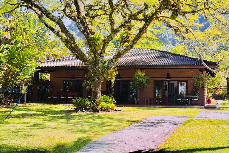 Casa Pé-na-Areia c/piscina - Praia Dura, Ubatuba
