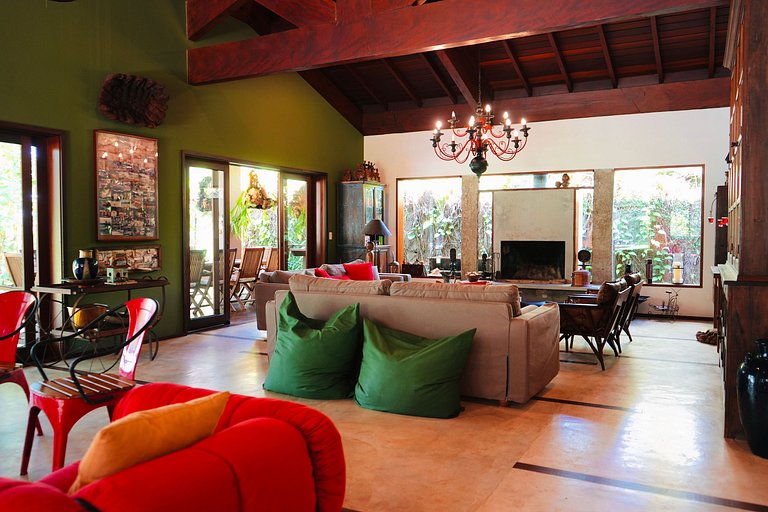 Casa Pé-na-Areia c/piscina - Praia Dura, Ubatuba