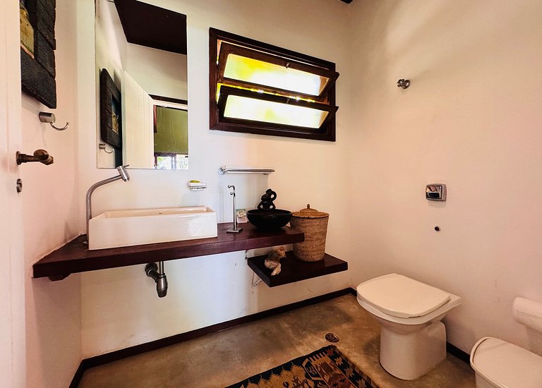 Casa Pé-na-Areia c/piscina - Praia Dura, Ubatuba