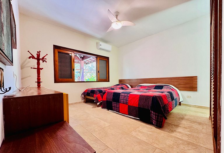 Casa Pé-na-Areia c/piscina - Praia Dura, Ubatuba