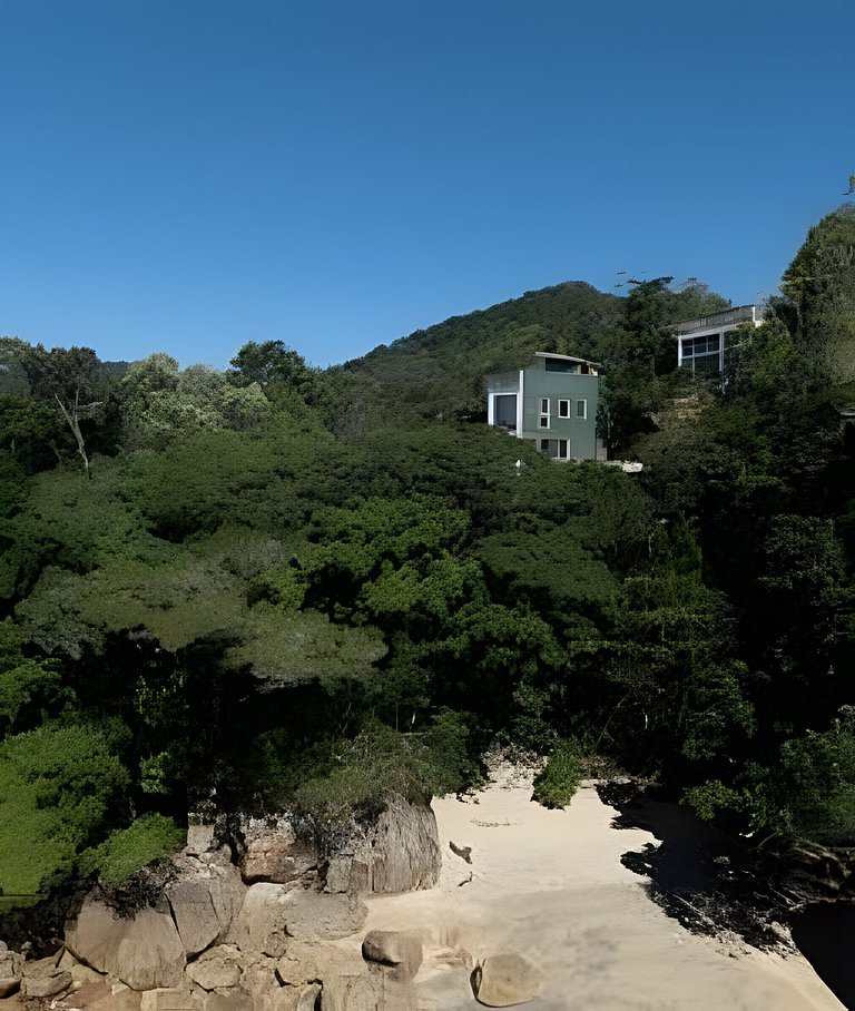 Casa Brava: Luxo na mata e no mar, praia privada