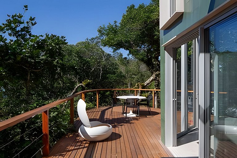 Casa Brava: Luxo na mata e no mar, praia privada